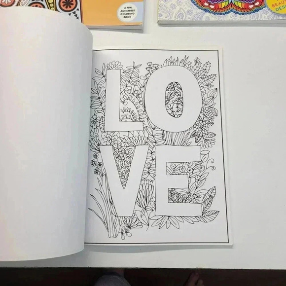 Mandalas Colorma and Words To Color By Coloring Books Casual Adult Athleisure - Picture 6 of 14